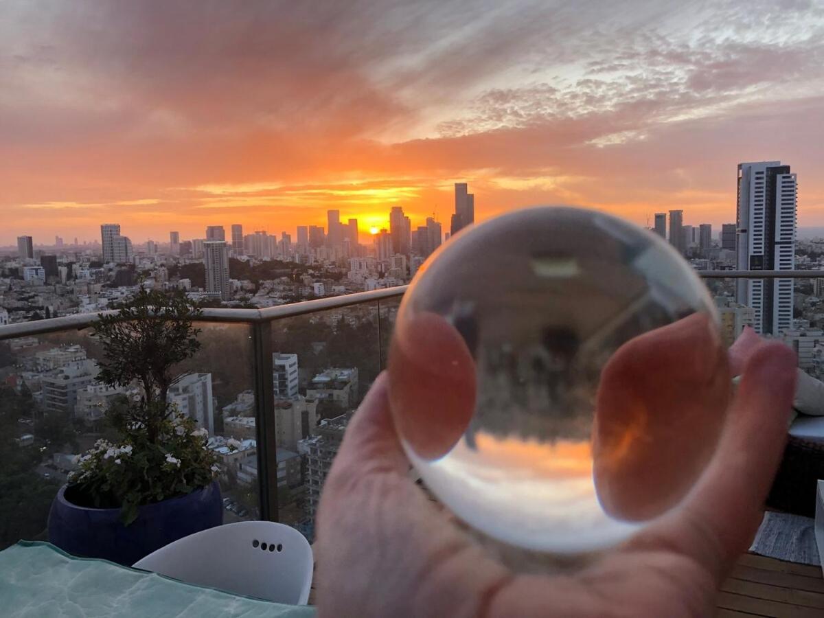 Beautiful Penthouse W/Amazing View, Prime Location Διαμέρισμα Ραμάτ Γκαν Εξωτερικό φωτογραφία