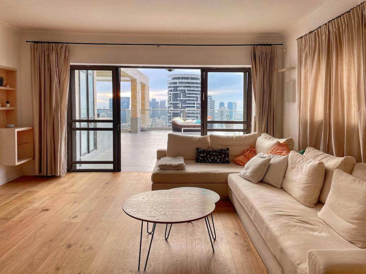 Beautiful Penthouse W/Amazing View, Prime Location Διαμέρισμα Ραμάτ Γκαν Εξωτερικό φωτογραφία